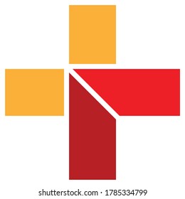 Pharmacy design logo vector stock