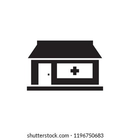 pharmacy glyph icon vector