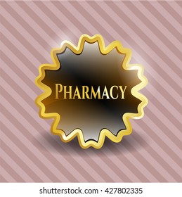 Pharmacy Golden Button
