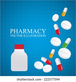 pharmacy graphic design , vector illustration