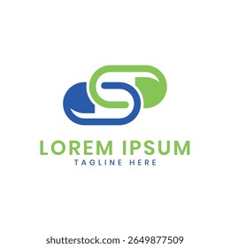 pharmacy health care creative logo design modern minimal tablet medicine