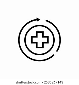 Apotheke Krankenhaus Symbol Vektor