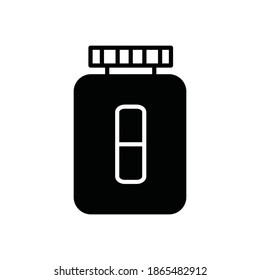 pharmacy icon glyph style vector