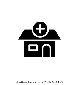 Pharmacy icon logo sign set vector outline