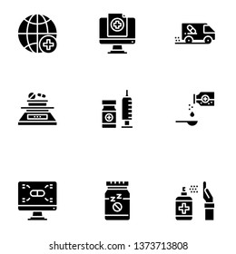 Pharmacy Icon set
