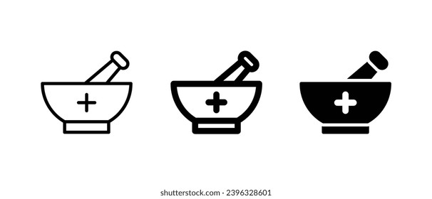 Pharmacy icon set vector illustration for web, ui, and mobile apps