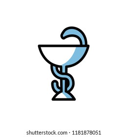 pharmacy icon vector design. icon vector modern style