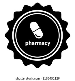 pharmacy icon vector illustration