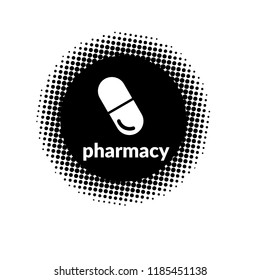 pharmacy icon vector illustration