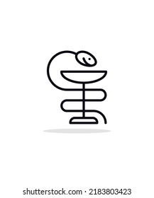 Pharmazie-Symbol, Vektorgrafik, eps10