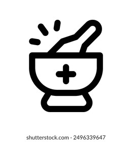 pharmacy icon. vector line icon for your website, mobile, presentation, and logo design.
