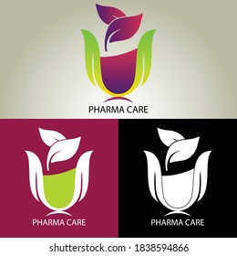 Symbol für Apotheke, Logo für Medical & Pharma, Design eines besseren pharmazeutischen und medizinischen Logos