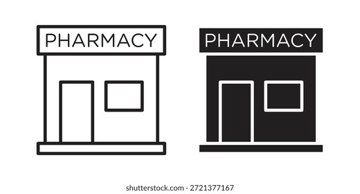 Pharmacy icons sign vectors. suitable for web, app, infographic, etc