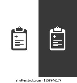 Pharmacy inventory list. Isolated image. Medicine vector illustration