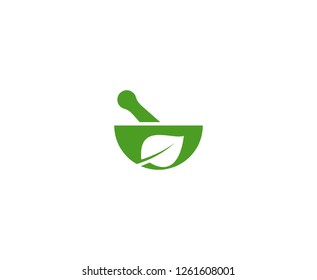 Pharmacy leaf logo 