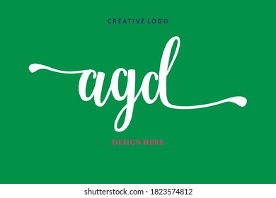 pharmacy letter AGD logo is simple, easy to understand and authoritative
