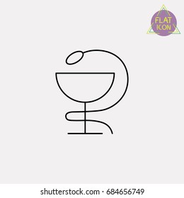 pharmacy line icon