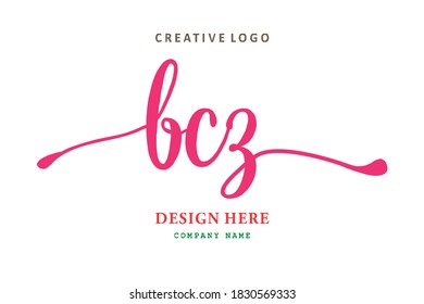 Pharmacy Logo Composition Letter Bcz Simple Stock Vector (Royalty Free ...