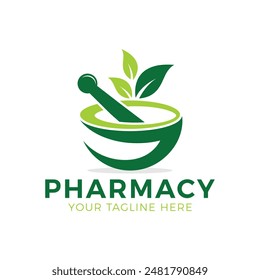 Pharmacy Logo Design Concept Vector Template,
Medical and Health Care Logo icon
