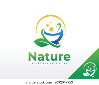 Pharmacy Logo design. Health Care Logo design vector