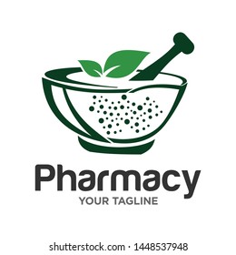 Pharmacy Logo Design Stock Vector