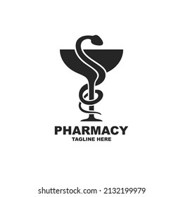 Pharmacy logo design vector. Medical logo vector