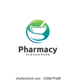 Pharmacy Logo designs concept vector, Science Logo symbol