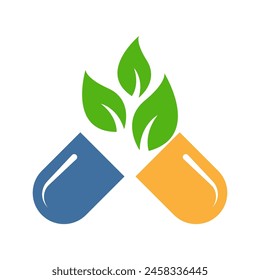 Pharmacy logo icon design template