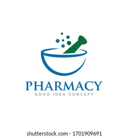 Vector de diseño de icono del logotipo de la farmacia