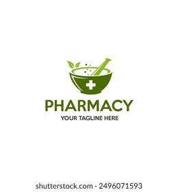 Pharmacy logo icon vector illustration design template. Suitable for your design need, logo, illustration, animation, etc.