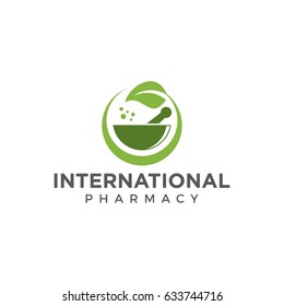 pharmacy logo icon vector template