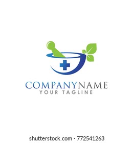 pharmacy logo icon vector template