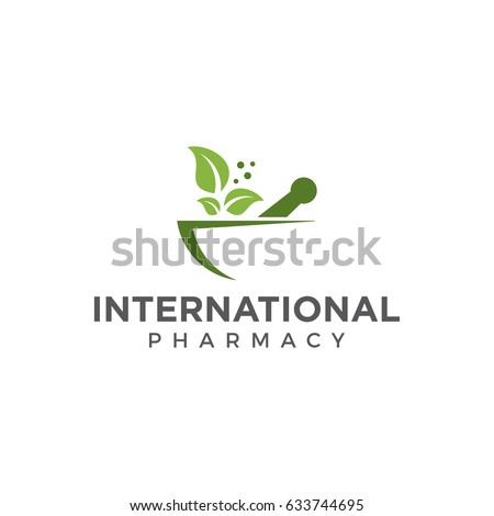 pharmacy logo icon vector template