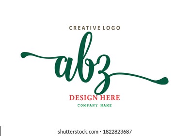 pharmacy logo letter ABZ is simple, easy to understand and authoritative