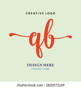 pharmacy logo letter QB is simple, easy to understand and authoritative