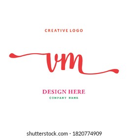 pharmacy logo letter TVM R is simple, easy to understand and authoritative