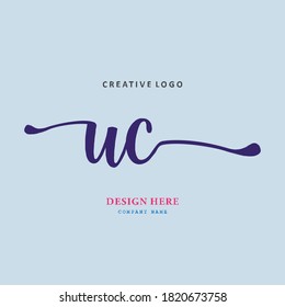 la carta del logotipo de farmacia UC es sencilla, fácil de entender y autoritativa