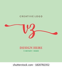 pharmacy logo letter VZ  is simple, easy to understand and authoritative