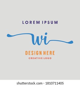 Logo der Apotheke WI, einfach, leicht verständlich und maßgebend