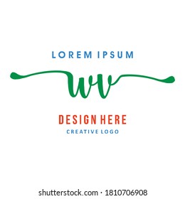 Logo der Apotheke WV, einfach, leicht verständlich und maßgebend
