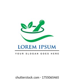 LOGOTIPO FARMACÉUTICO, VECTOR DE LOGOTIPO MÉDICO