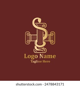 pharmacy logo, medical, vintage logo vector