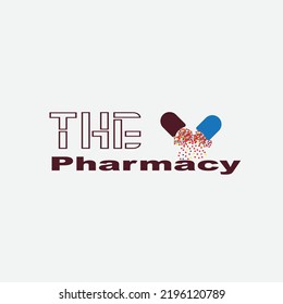 The pharmacy logo with symbol