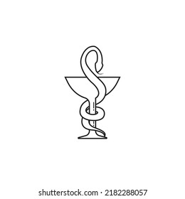 logotipo de farmacia. plantilla de diseño de ilustración vectorial.