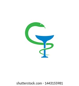 Pharmacy logo vector ilustration template