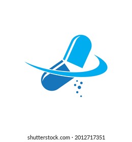 Pharmacy logo vector template illustration