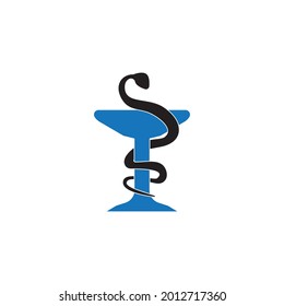 Pharmazie-Logo, Vektorgrafik