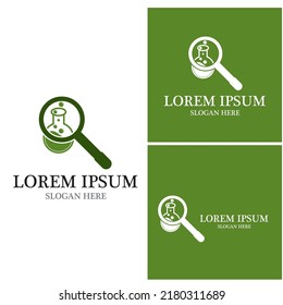 Pharmacy logo vector template illustration