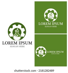 Pharmacy logo vector template illustration