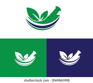 Vector de diseño de logotipo médico de farmacia